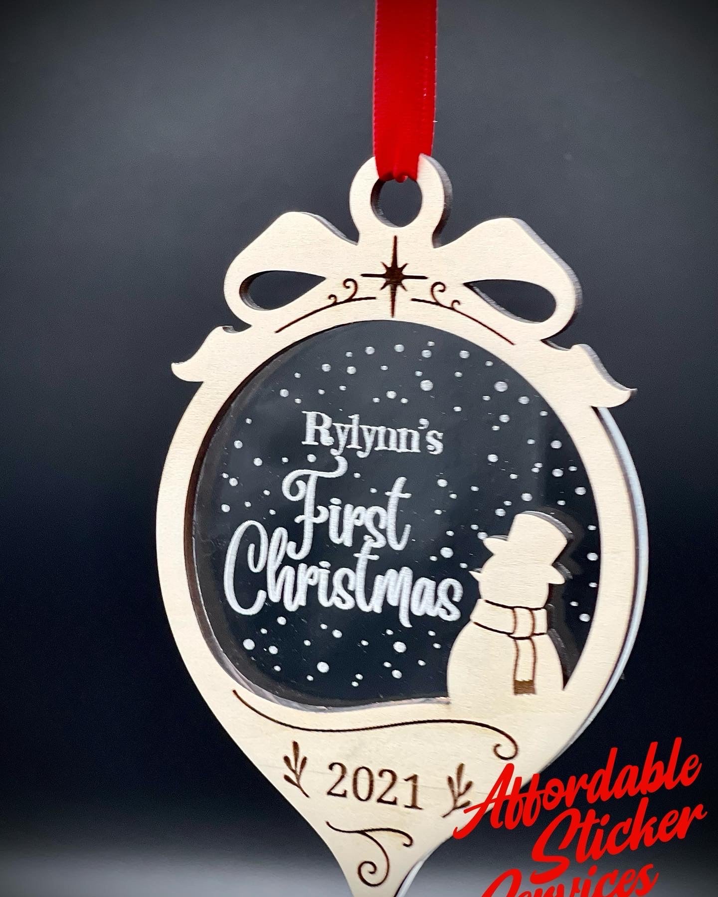 "First Christmas" Ornament