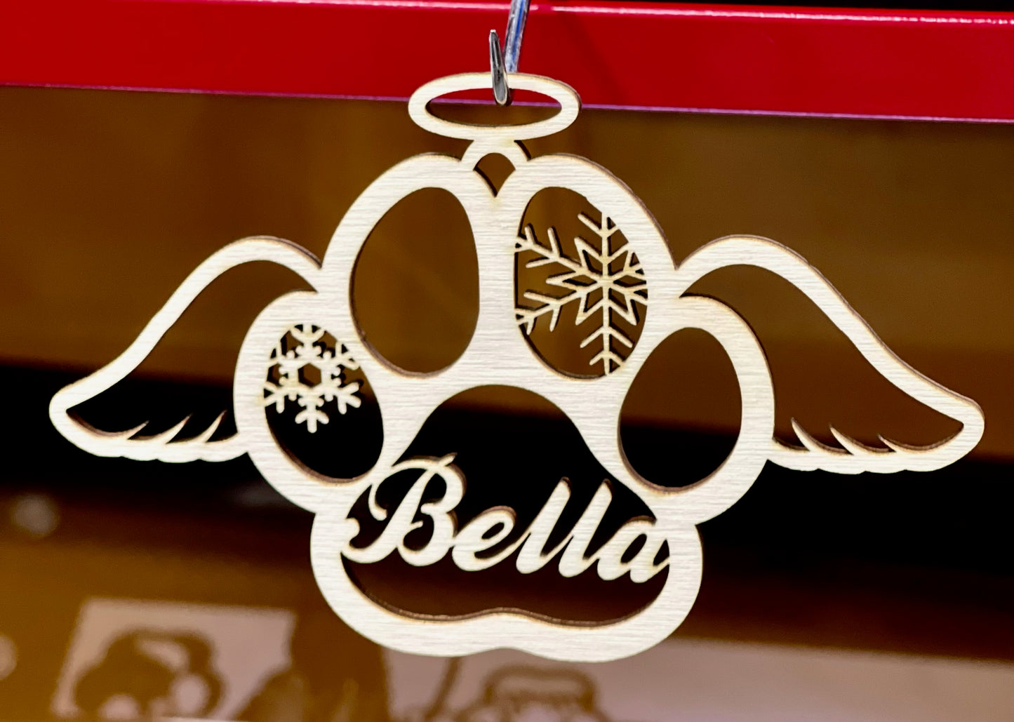 Personalized MEMORIAL Dog Ornament