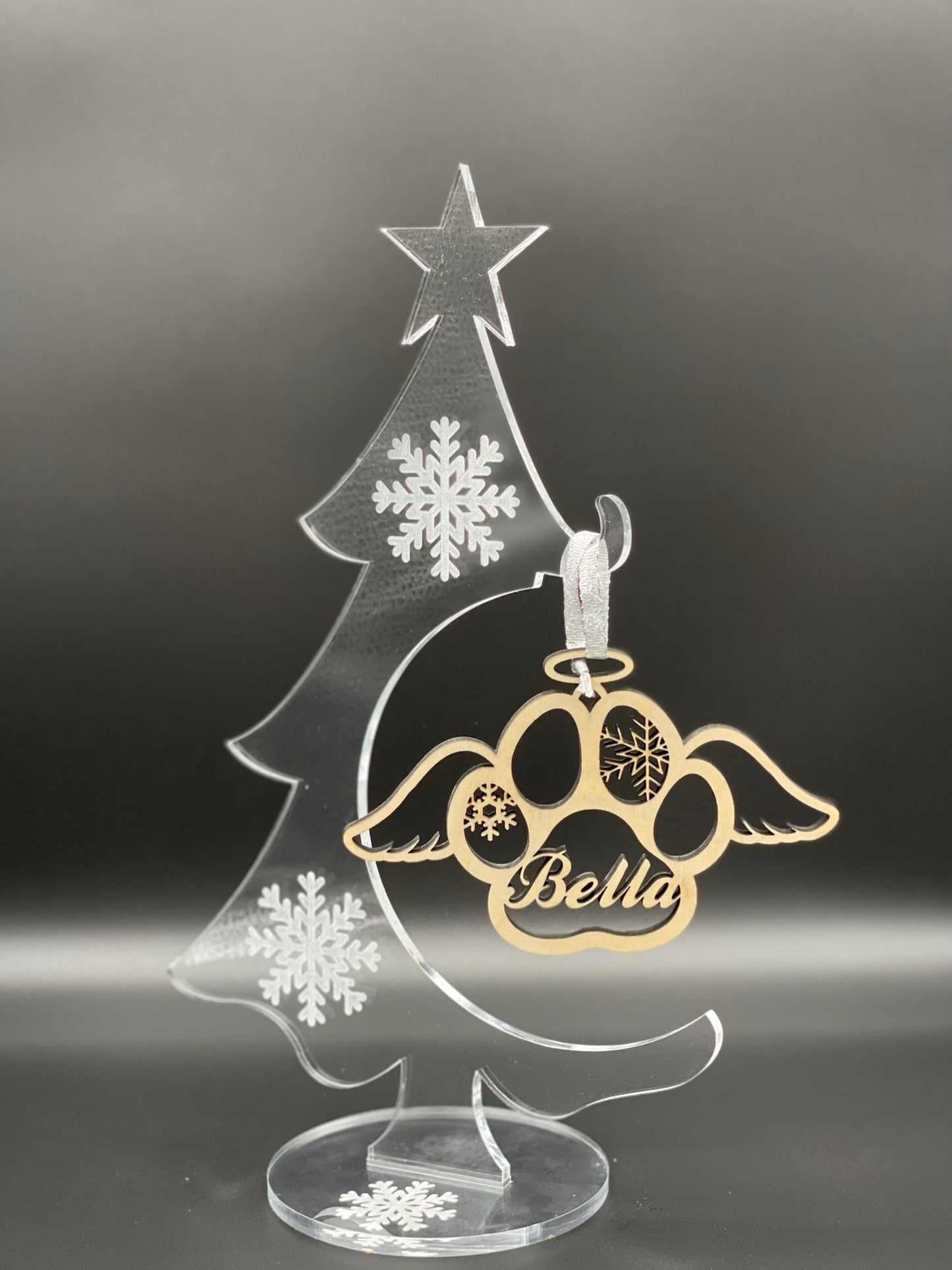 Personalized MEMORIAL Dog Ornament