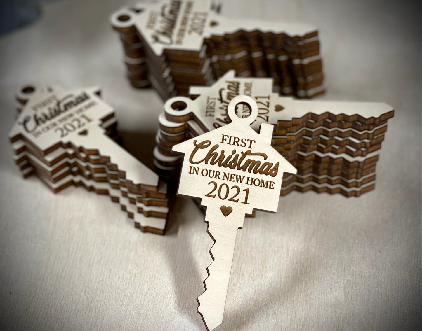 2021 "FIRST CHRISTMAS IN OUR NEW HOME" Ornament