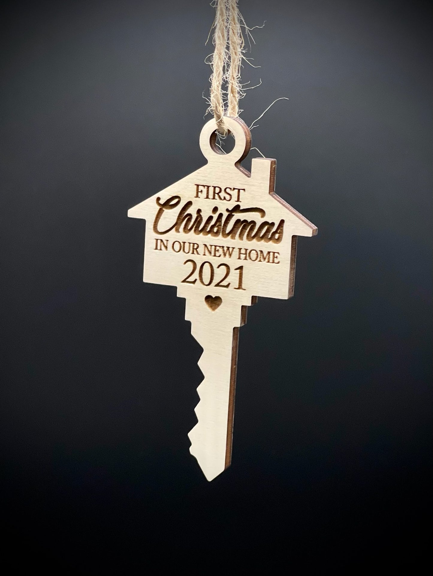 2021 "FIRST CHRISTMAS IN OUR NEW HOME" Ornament
