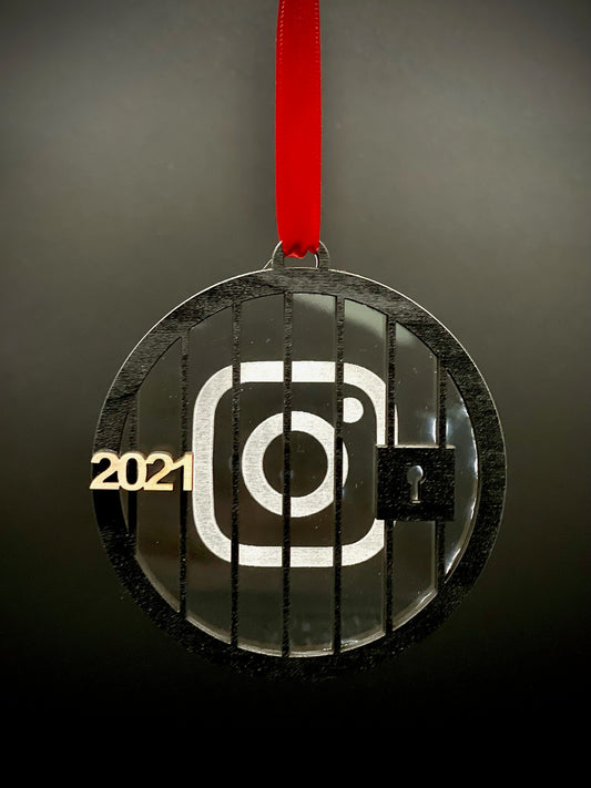 2021 Instagram Jail Ornament