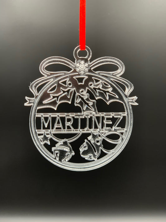 Personalized Snowflake Ornament